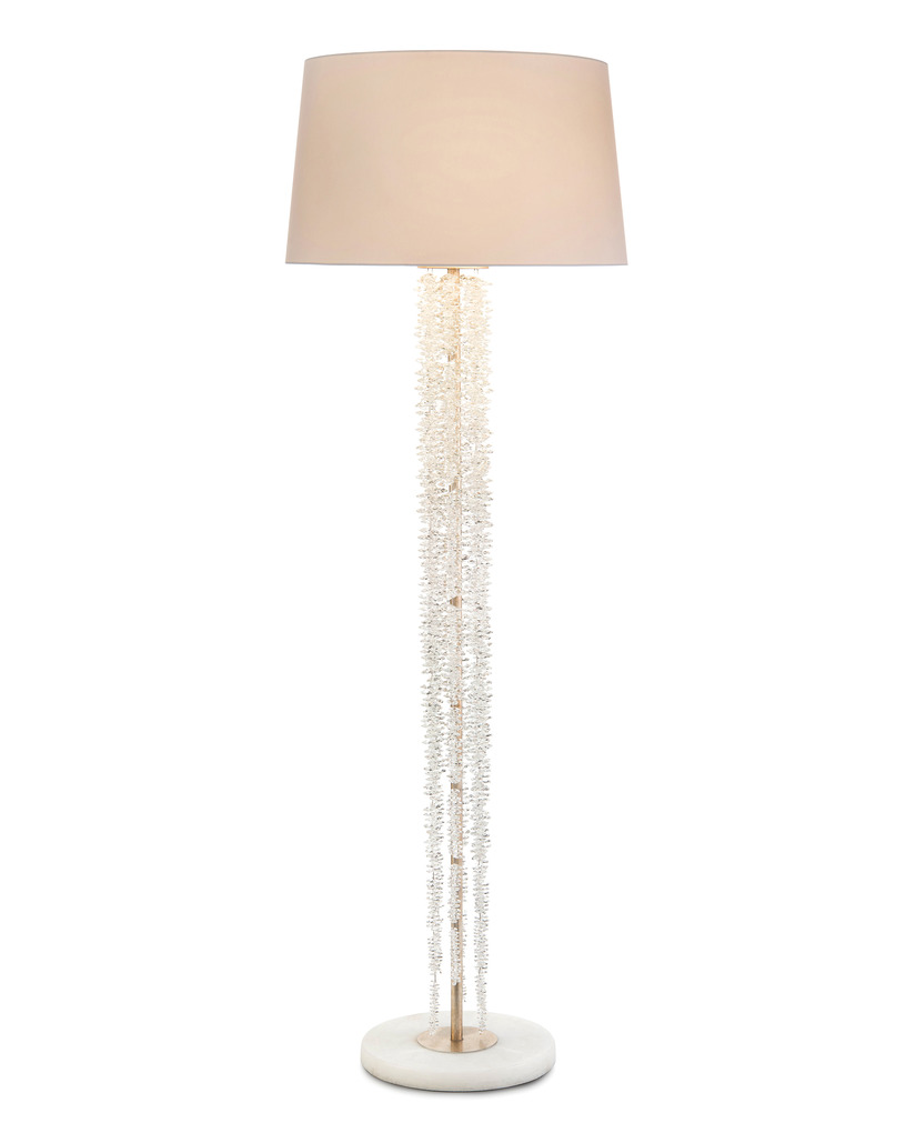 CASCADING CRYSTAL WATERFALL FLOOR LAMP CASCADING CRYSTAL WATERFALL FLOOR LAMP