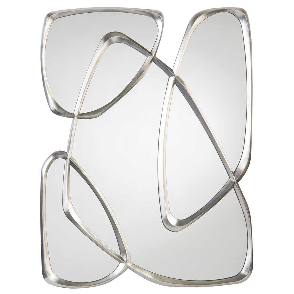 ZETA MIRROR IN PEWTER ZETA MIRROR IN PEWTER